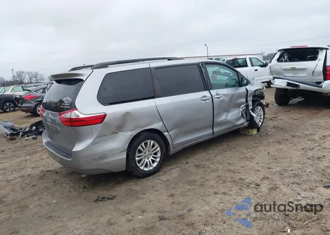 2015 Toyota Sienna Xle 8 Passenger from USA, damaged, VIN 5TDYK3DC5FS576000